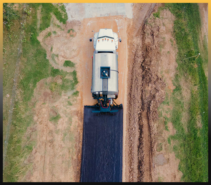 Drainage correction and regrading on a Hill Country property near Ingram, TX.